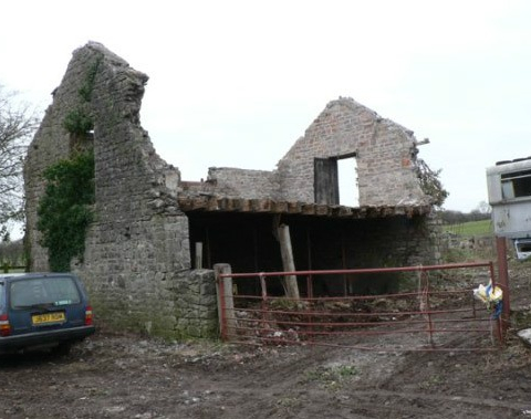 The Granary, Wickwar. Before work started.