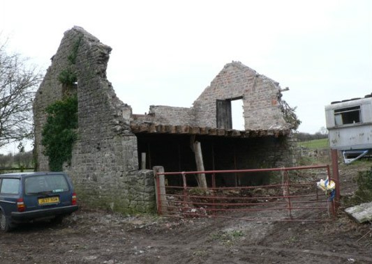 The Granary, Wickwar. Before work started.