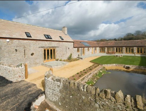 The Old Dairy, Wickwar. The finished barn.