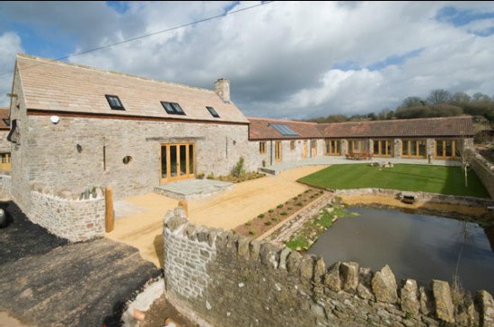The Old Dairy, Wickwar. The finished barn.