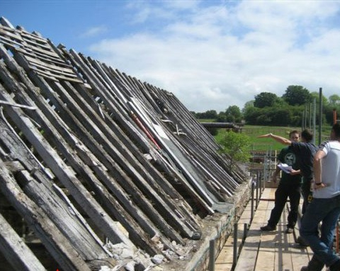 The Old Dairy, Wickwar. Work in progress.